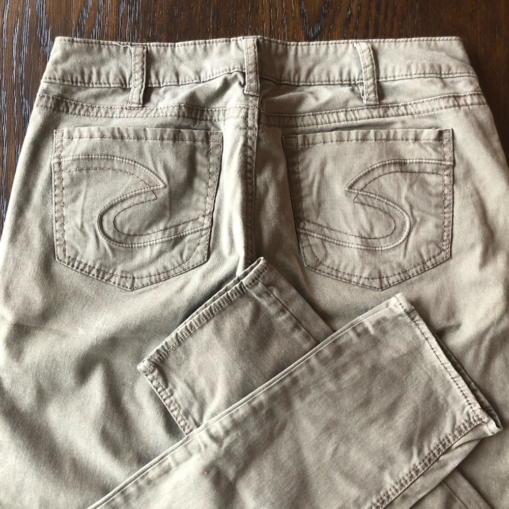 Silver brand pants